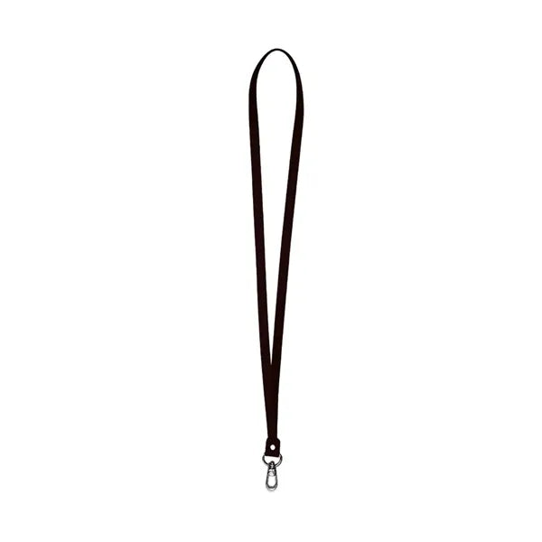 Vegan Leather Lanyard