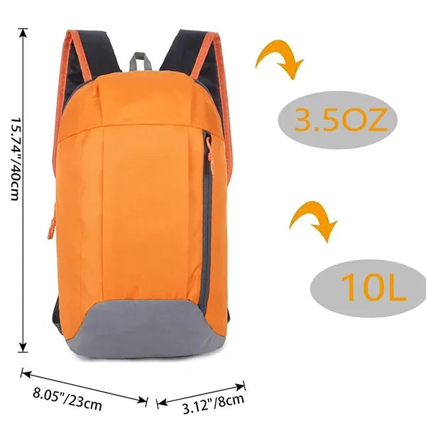 Lightweight Mini Hiking Backpack 10L Small Bookbag