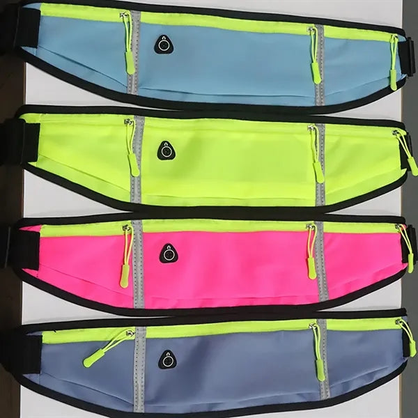 Outdoor Sports Waist Bag W/ Headphone Hole