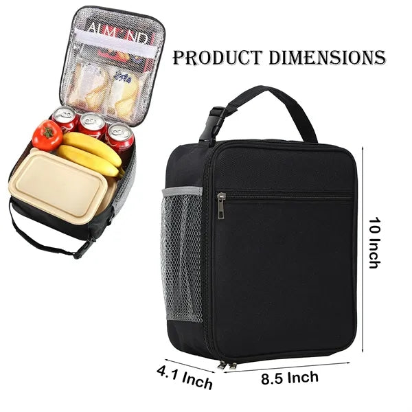 Foldable Solid Cooler with Buckle-Clip Handle and Pockets