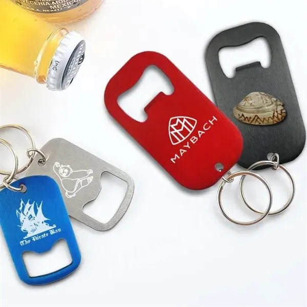 Stainless Steel Beer Keychain Bottle Opener