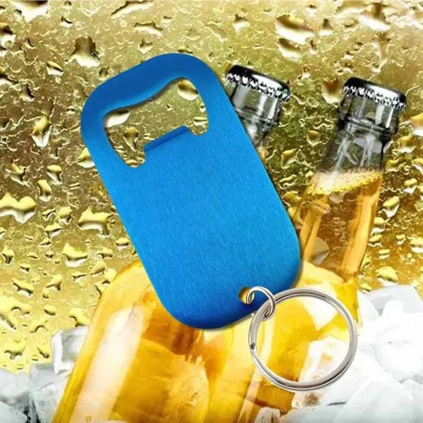 Stainless Steel Beer Keychain Bottle Opener