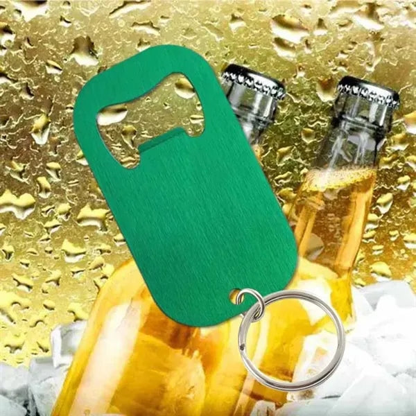 Stainless Steel Beer Keychain Bottle Opener