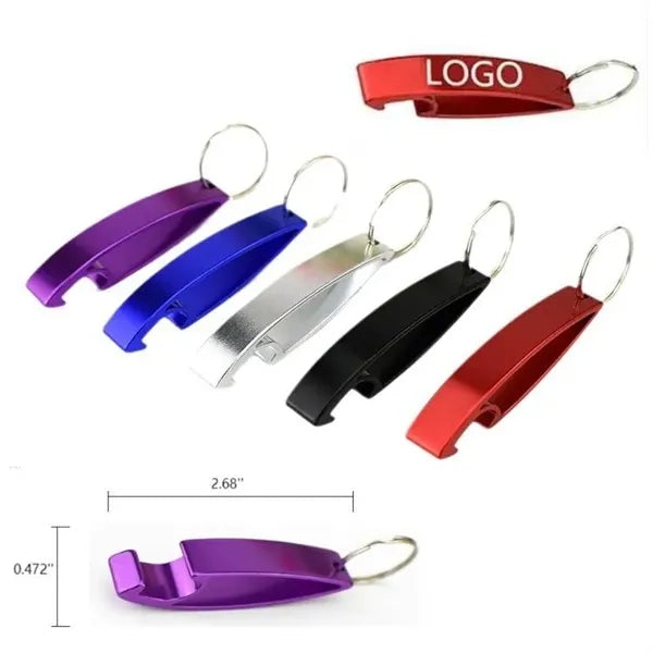 Aluminum Alloy Beer Keychain Bottle Opener