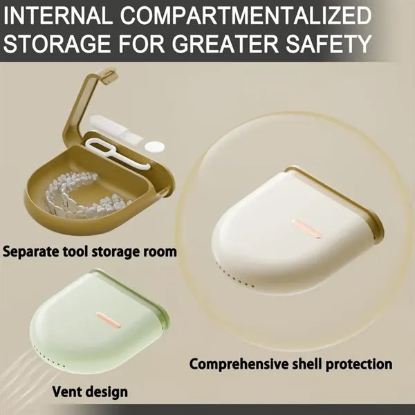 Retainer Case with Vent Holes