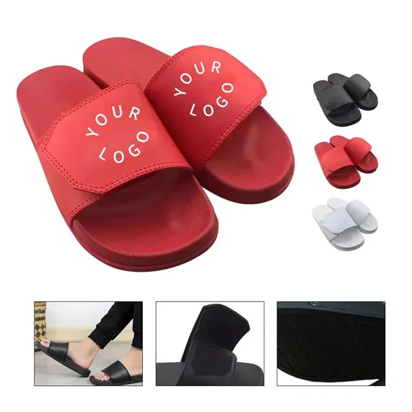 Summer PVC Beach Sandals with Non-Slip Soles