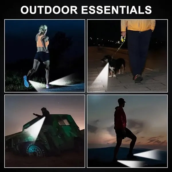 Portable multifunctional flashlight
