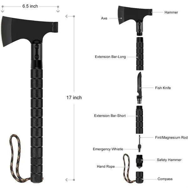 Outdoor Multi-Tool Survival Tactical Axe
