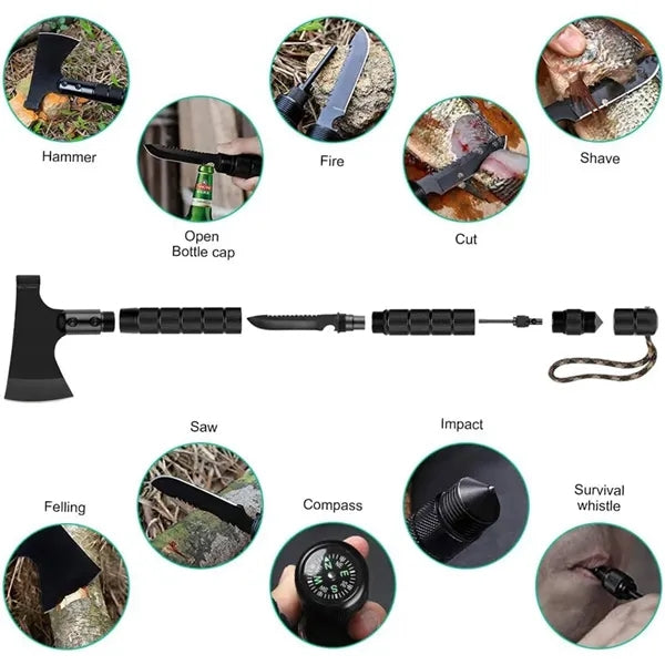 Outdoor Multi-Tool Survival Tactical Axe