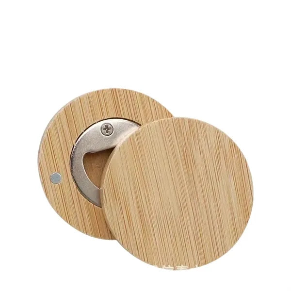 Magnetic Bamboo Bottle Opener