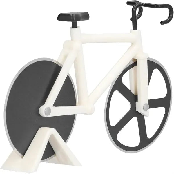 BikeShaped Stainless Steel Pizza Roller