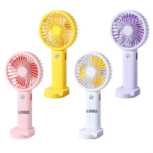 3 Speeds Mini Portable Fan with Base