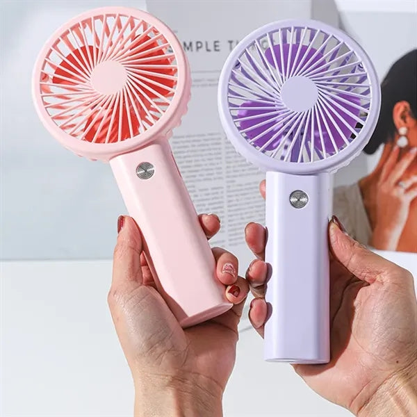 3 Speeds Mini Portable Fan with Base