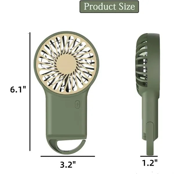 USB Rechargeable Portable Handheld Fan