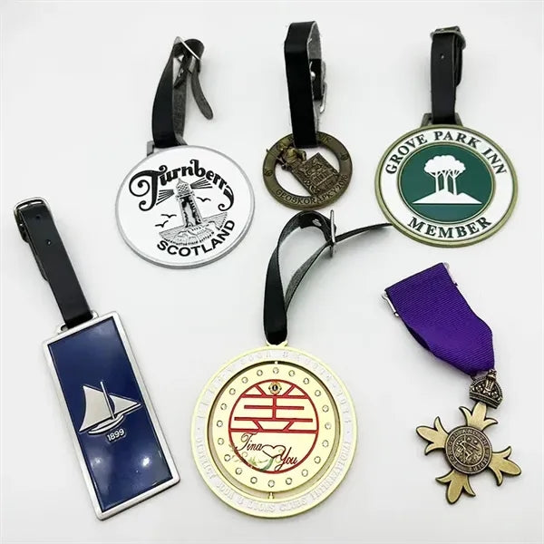 Metal Golf bag tag