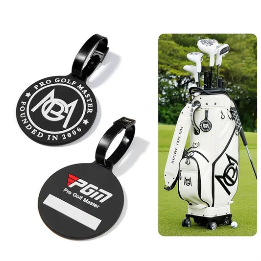 PVC Soft Rubber Golf Bag Tag