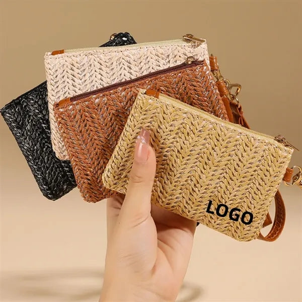 Women Summer Beach Straw Purse