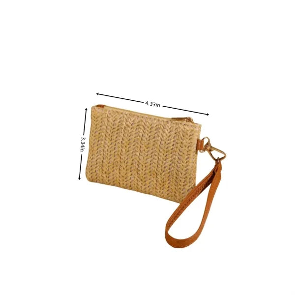 Women Summer Beach Straw Purse