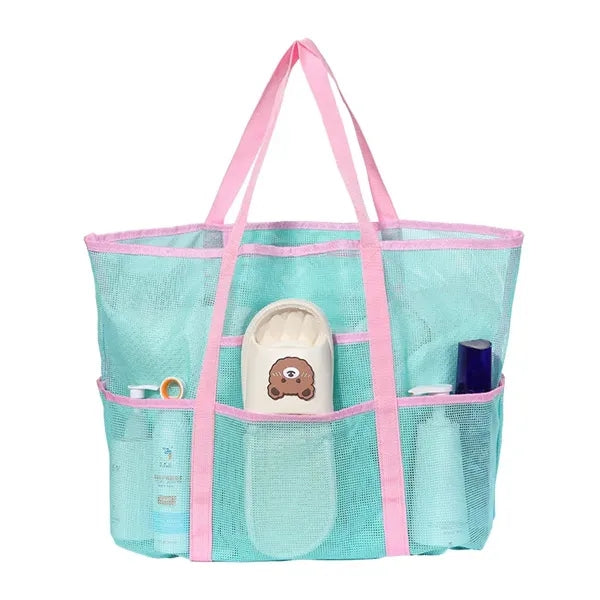 23.6" Big Size Quick-Dry Mesh Beach Bag