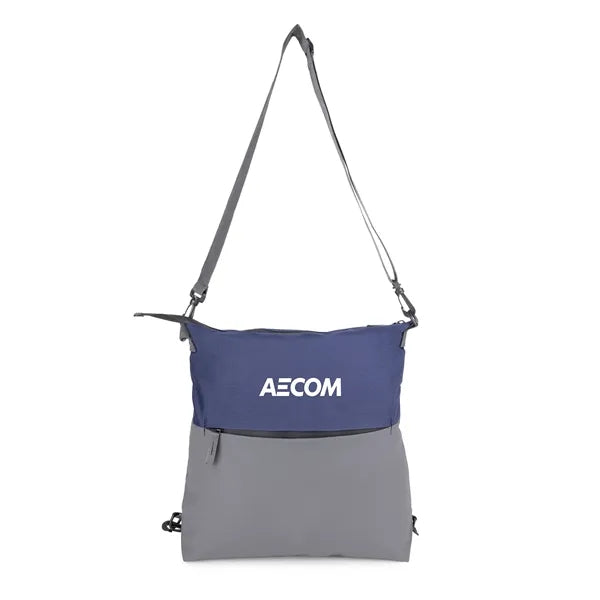 Ocean Plastic Two Tone Backpack Tote