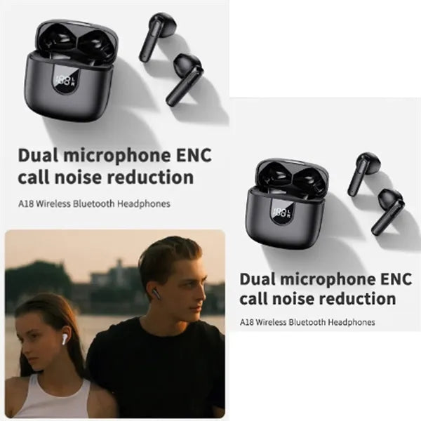 Noise Cancelling Wireless Bluetooth Earbuds