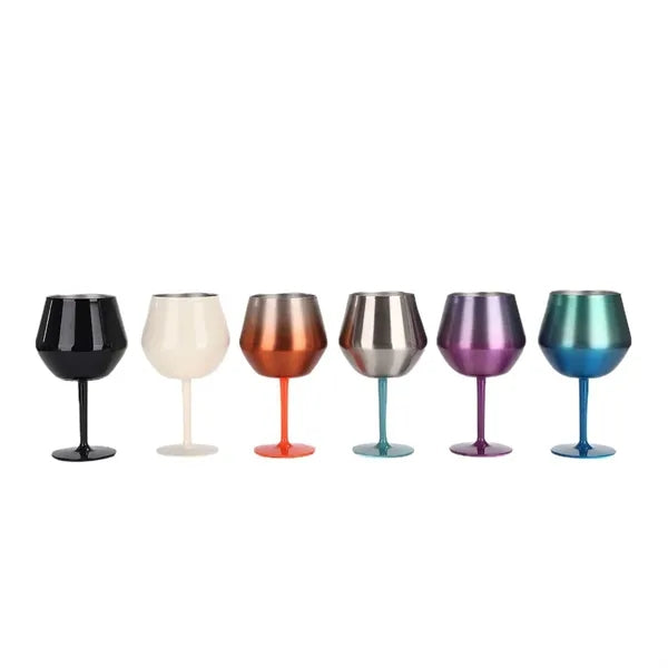 14OZ 2-in-1 Detachable Stainless Steel Tall Wine Glass