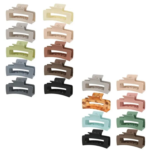 Non-slip Square Hair Claw Clip for Women Girls