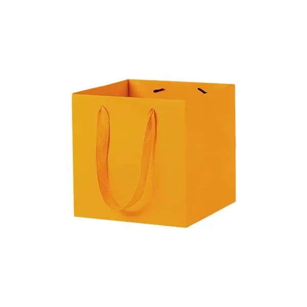 Square Kraft Paper Luxury Tote Bag