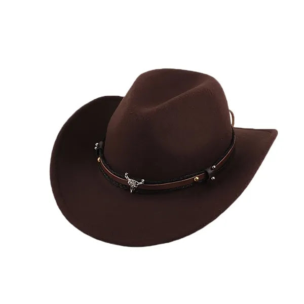 Retro Western Cowboy Felt Hat