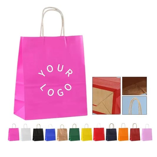 Double Cup Kraft Paper Tote Bag