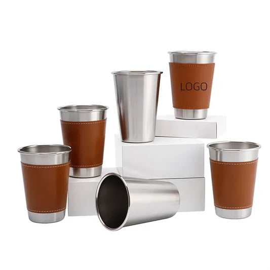 Outdoor Camping Portable Stainless Steel Liquor Beer Cup