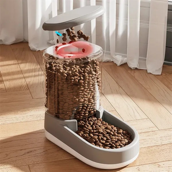 Gravity Pet Feeder And Water Dispenser Set