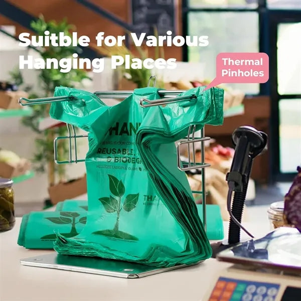 Supermarket Biodegradable Shopping Tote Daily-use PlasticBag