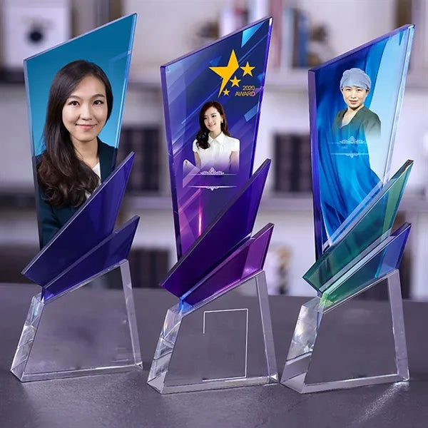 Crystal Sublimation Custom Picture Photo Award Plaque Trophy