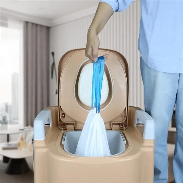 Disposable Potty Bags Absorbent Pads For Seniors & Disabled