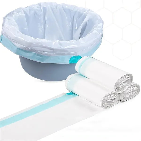 Disposable Potty Bags Absorbent Pads For Seniors & Disabled