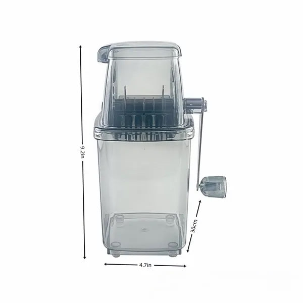 Portable Labor Saving Drinks Coctails Hand Crank Lce Crusher