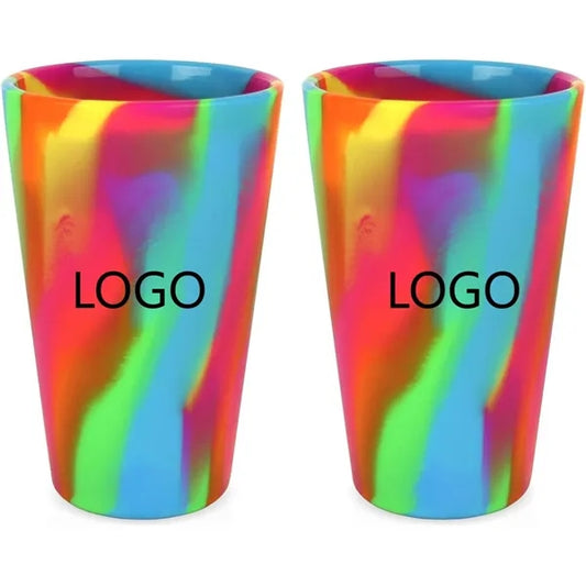 16oz Silicone Drinking Cup Travel Food-grade