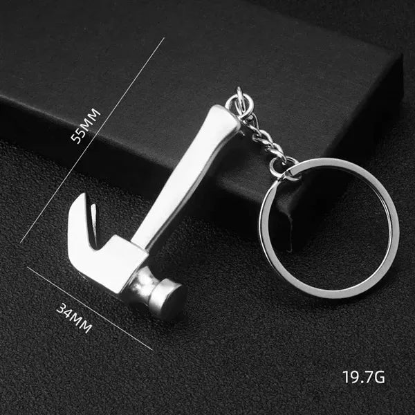 Metal Hammer Keychain