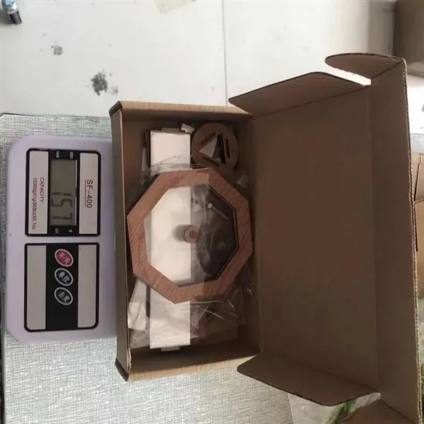 Natural DIY Wooden Kaleidoscope Education Toys