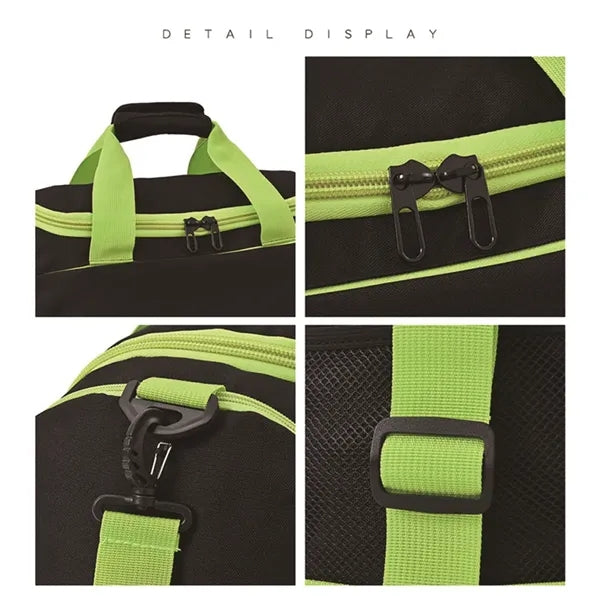 Large Sports Gym Duffle Bag With Shoes Compartment