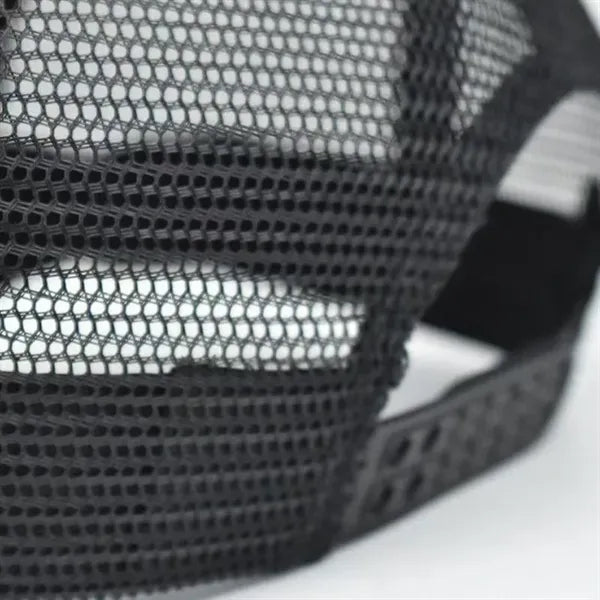 Polyester Foam/Round Visor "SNAP" 5 Panel Mesh Back Hat