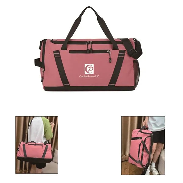 Universal Gym Duffel Bag With Wet Pocket & Shoes Compart