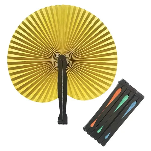 Rainbow Folding Fan