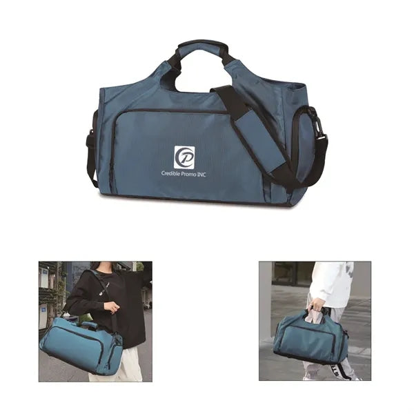 Waterproof Gym Duffel Bag Crossbody Backpack