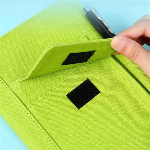 PU Leather Journal Notebook with Pockets