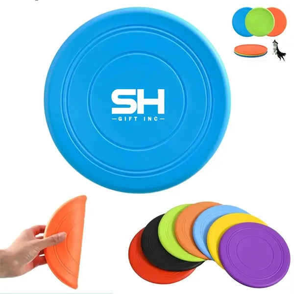 Soft Rubber Interactive Lightweight Flying Disc