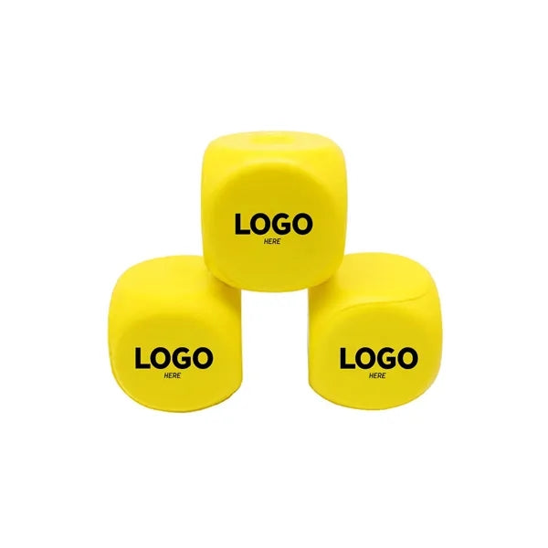 PU Dice Foam Stress Reliever Ball