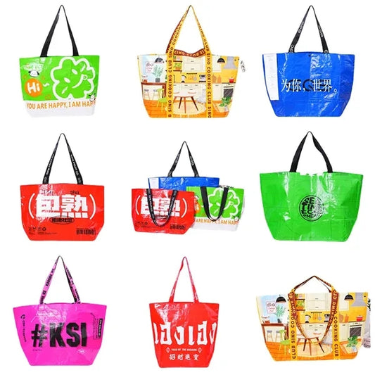 Large Full Color Laminated PP Woven Bag