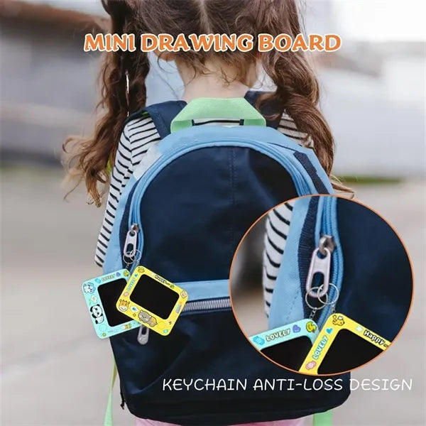 Mini Graffiti Drawing Board Keychain
